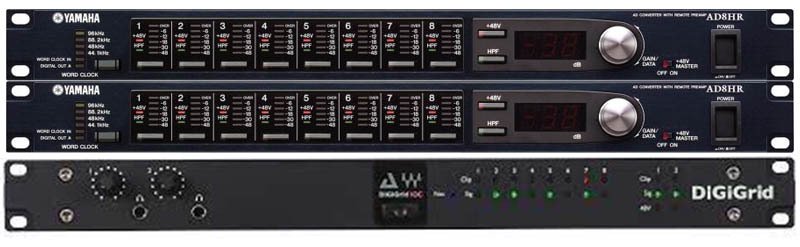 YAMAHA AD8HR PRE 16CH + IOC Bundle